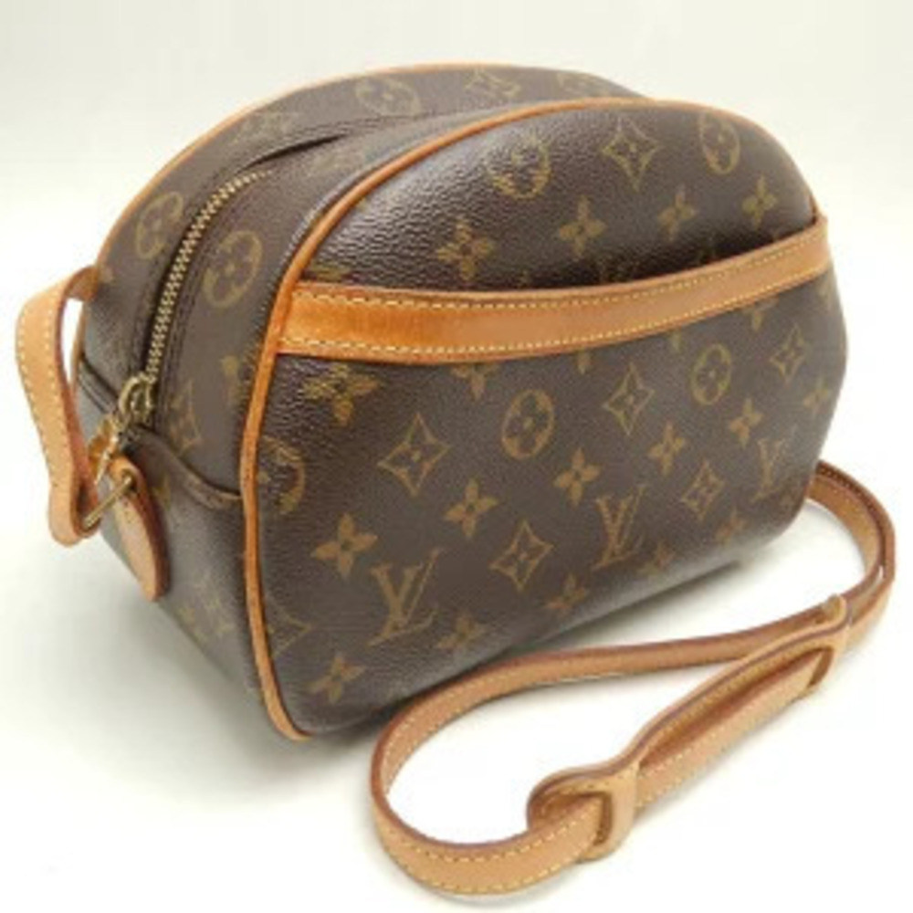 Louis Vuitton Shoulder Blois Bag Monogram Brown